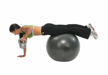 Fitnesspallo, 75 cm, 500 kg, harmaa