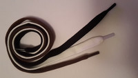 Bleyer Swivel Kengännauhat, 50 cm, Litteä