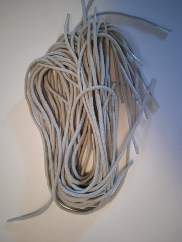 Kengännauhat, Bleyer, Harmaa , 60 cm