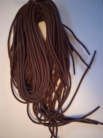 Kengännauhat, Bleyer, tumma ruskea , 60 cm