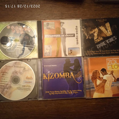 6CD : Zouk- Kizomba levyt