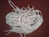 Kengännauhat, Bleyer, hopea, 60 cm