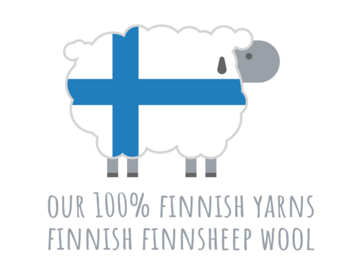 DK Finnsheep Yarn by Virtain 100g