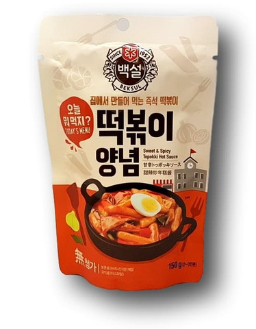 Sweet & Spicy Topokki Hot Sauce 150g