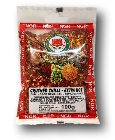Crushed Extra Hot Red Chilies