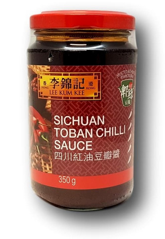 Sichuan chili-papu kastike