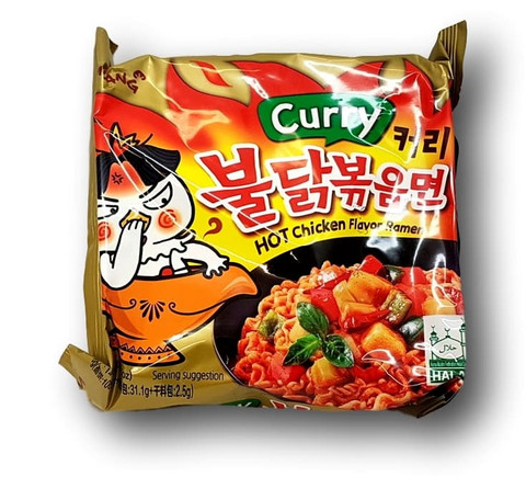 HOT CHICKEN RAMEN NOODLES COREANI INSTANTANEI DOPPIO PICCANTE 135 GR – Mood  Market