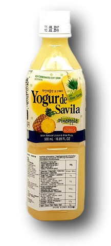 Aloe vera Yogo Vera juoma Ananas