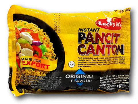 Instant Pancit Canton Noodles