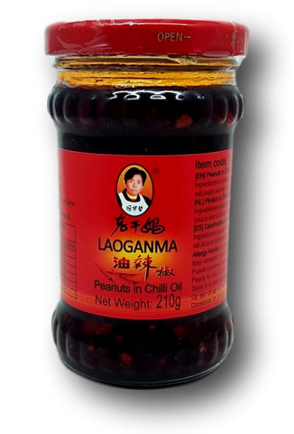 Lao Gan Ma Peanuts in Chili Oil 210 g