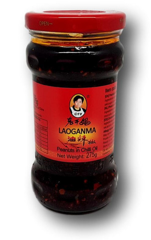 Lao Gan Ma Maapähkinät chiliöljyssä 275 g