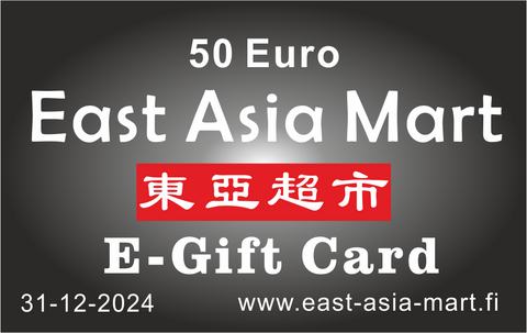 50,00 euro E-Gift Card