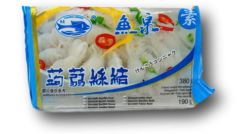 Shirataki Noodle knot