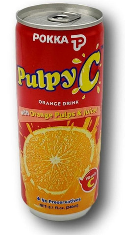 Pokka pulpy c Orange 240ml (8888196111326)