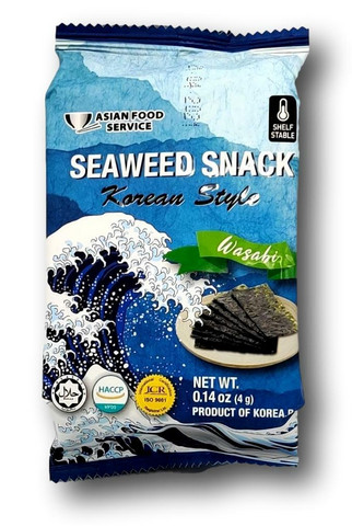 Asian Food Service Maustetut merilevät, wasabi
