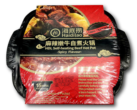 HI HDL Self-Heating Beef Hot Pot Spicy Flav.