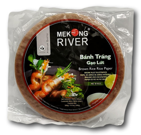 Mekong River Brown Rice Paper 300g