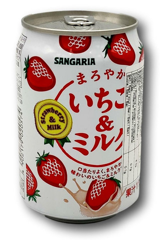 Mansikka-maitojuoma