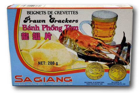 Raw Prawn Crackers 沙江虾片