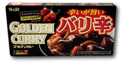 S&B Golden Curry Äärimmäisen tulinen 198 g