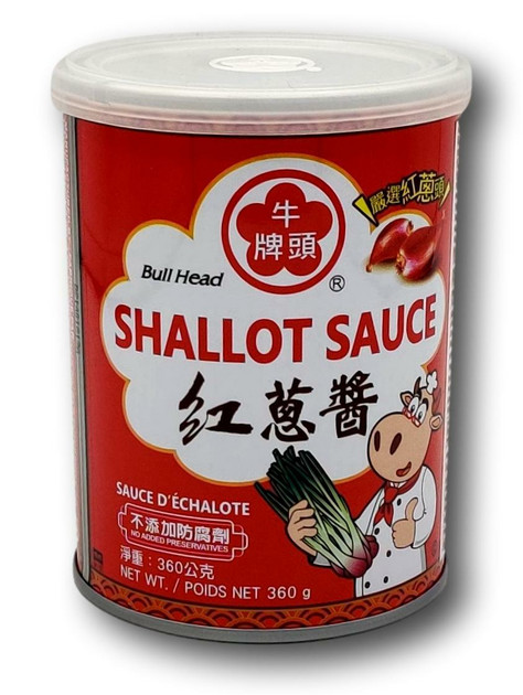Bullhead Shallot Sauce, 360g - Tjin's Toko