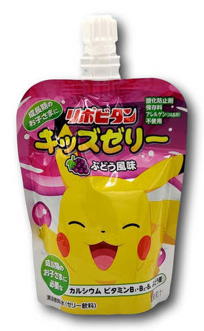 Pokémon Lipovitan Kid's Grape Jelly Drink 125ml