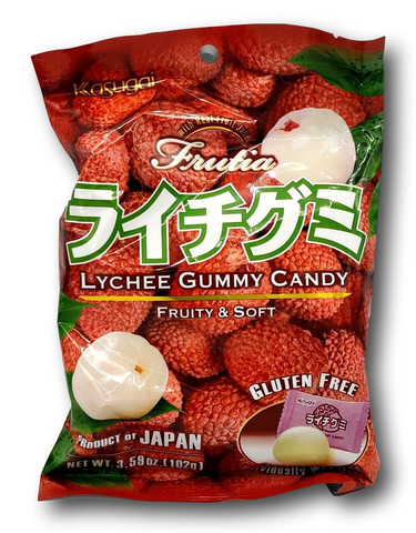 Kasugai Lychee Gummy 102g