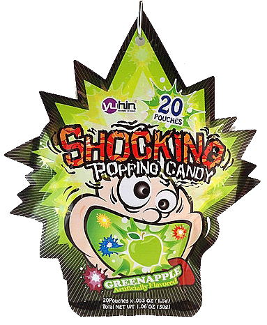 Shocking Popping Candy Green Apple