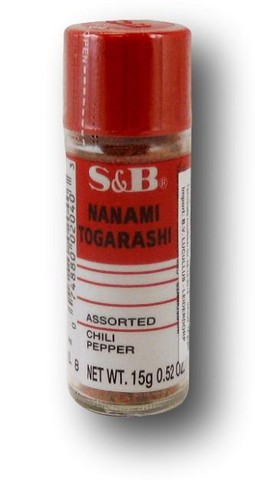 Japanilainen Nanami Togarashi pippurijauhe