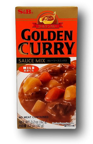 S&B Golden Curry Mild 92 g