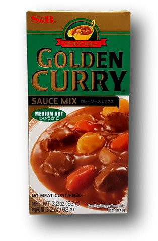 Golden Curry Medium Hot 92 g