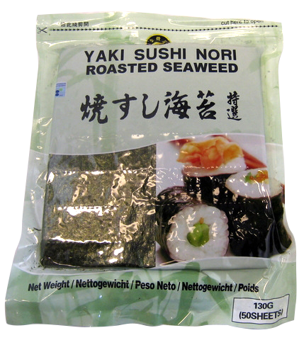 Yaki Sushi Nori Roasted Seaweed 50pcs