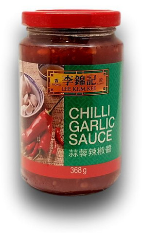 Chili-valkosipuli kastike