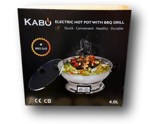 Electrical Hot Pot w/BBQ Grill