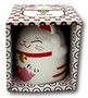 Lucky Cat Cup Pink 8.5x9.8cm 350ml
