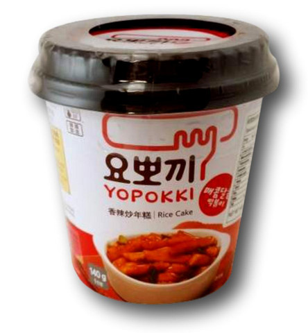 Korean Rice Cakes in Hot Sauce - Yopokki