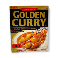 S&B EX Golden Vegetable Curry Retort Karakuchi Hot 230g