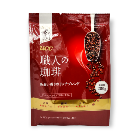 UCC Blended Ground Coffee Beans 280g