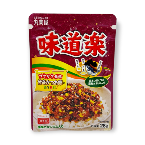 Marumiya Ajidoraku Furikake (Rice Seasoning with Sesame & Bonito) 28g
