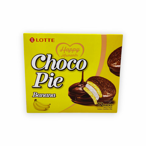 Lotte Suklaa kakku Banaani 12X28 g