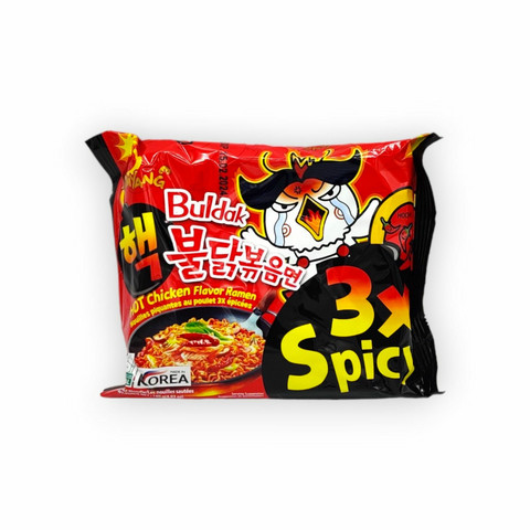 Samyang 3 x Tulinen kananuudelipata 140g