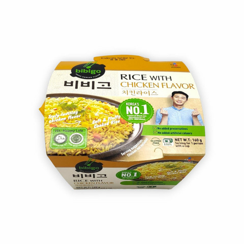 CJ bibigo RTS Rice with Chicken flavour 160g