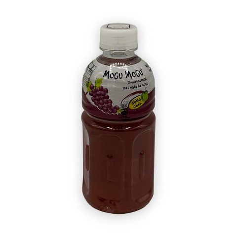 Mogu Mogu Grape flavored drink with Nata coco 320ml