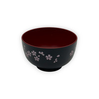 SHIRUWAN Sakura Kuro Kulho Pestävä 1P