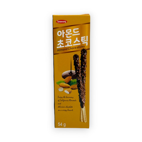 Sunyoung  Almond Big Choco Sticks 54g