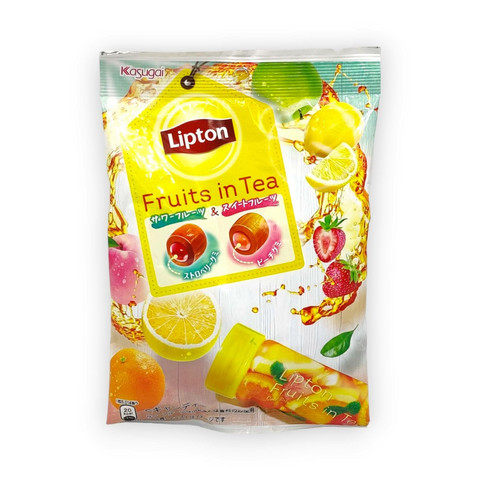 Kasugai Lipton Fruit in Tea Candy Sour & Sweet 60g