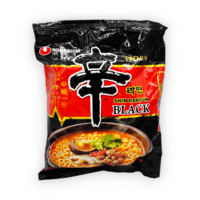 NONG SHIM Inst noodles Shin Ramyun Black beef bone 130g