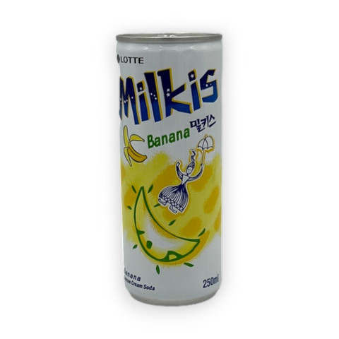 LOTTE Milkis Soft Drink Banana 250ml