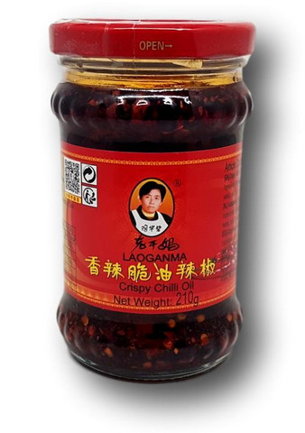 Lao Gan Ma Rapea chiliöljy 210 g
