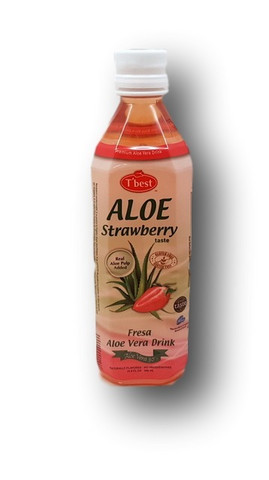 Aloe Vera Drink Strawberry 500ml